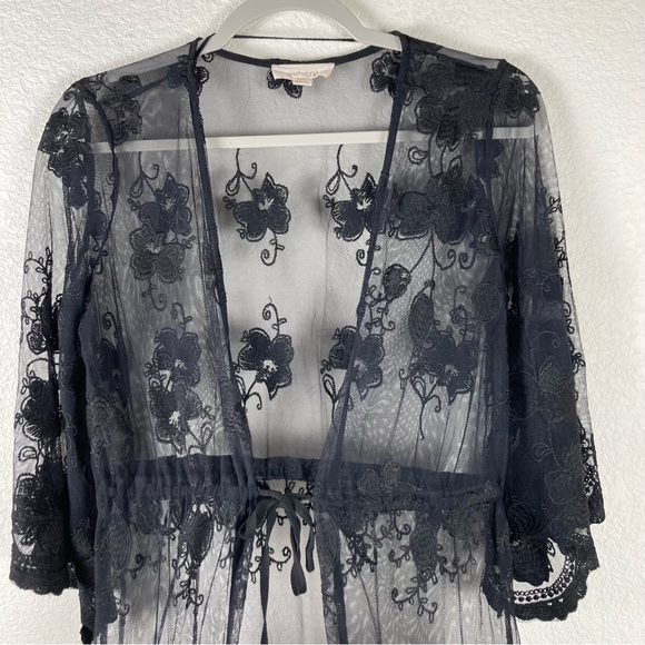 Onetheland Womens sz S Boho romantic feminine dark fairy goth Whimsigoth pinoire - Picture 2 of 9